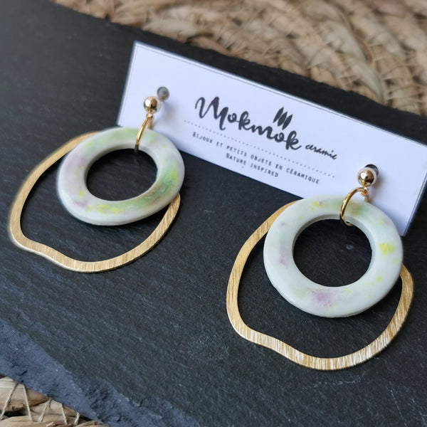 Boucles d'oreilles Cytise