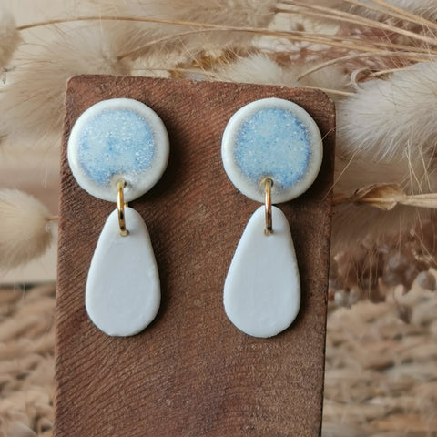 Boucles d'oreilles Caroubier