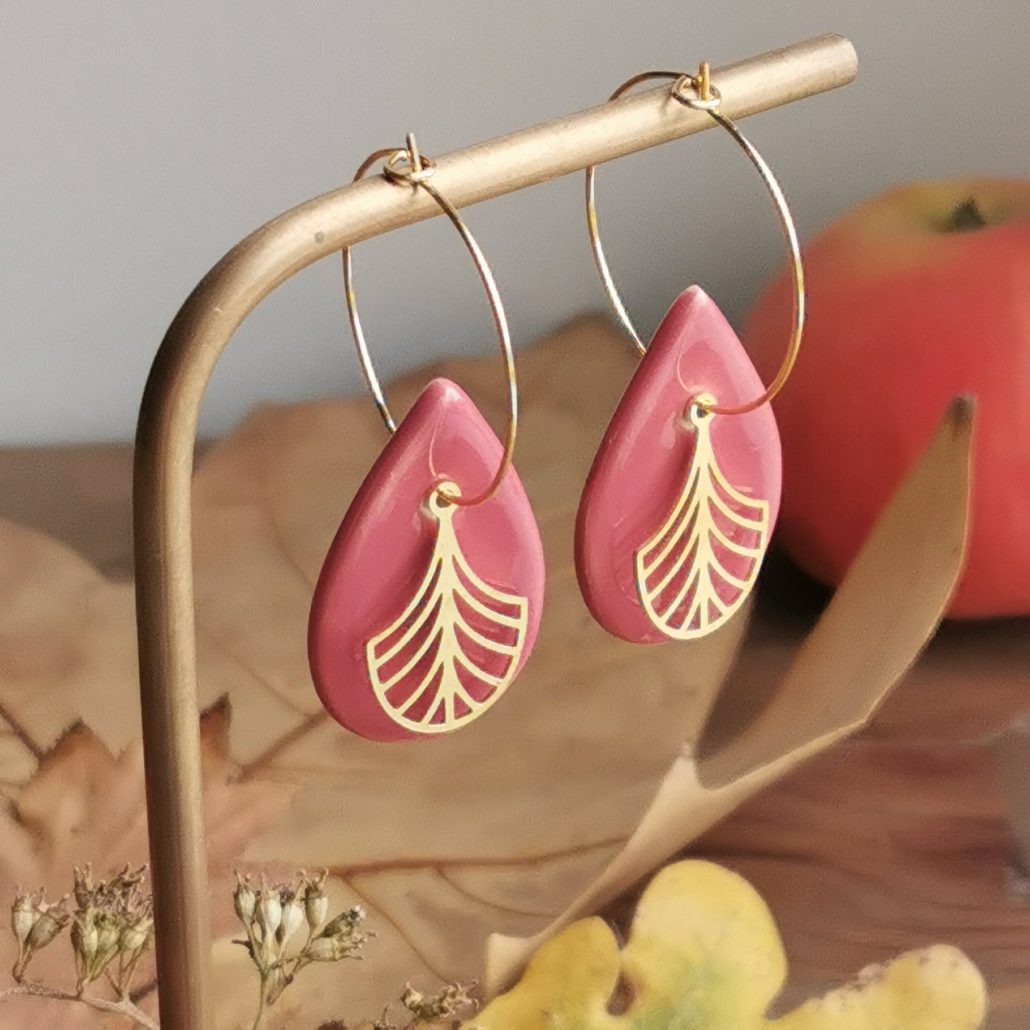 Boucles d'oreilles Althéa
