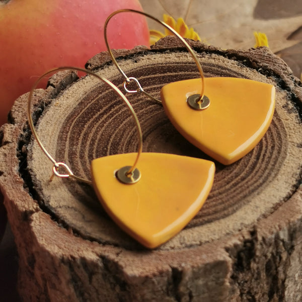 Boucles d'oreilles Capucine