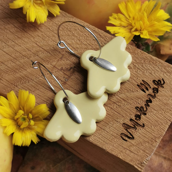 Boucles d'oreilles Camélia