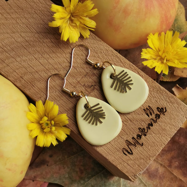 Boucles d'oreilles Mimosa