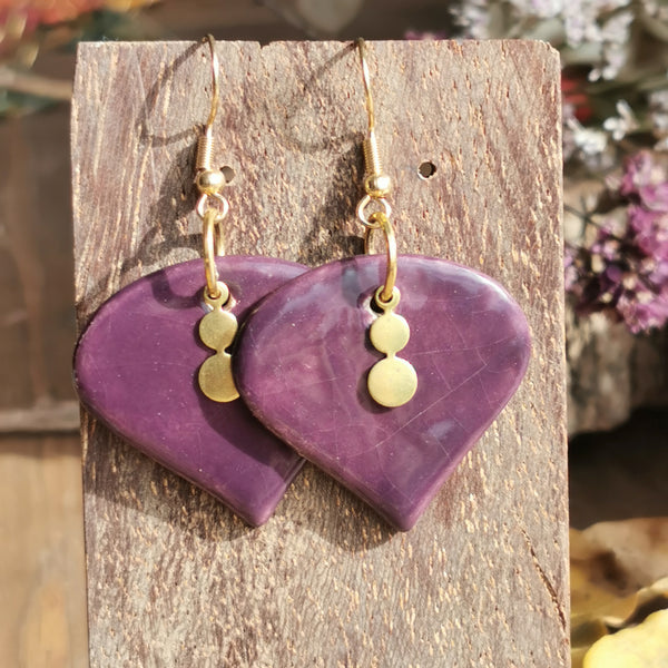 Boucles d'oreilles Campanule