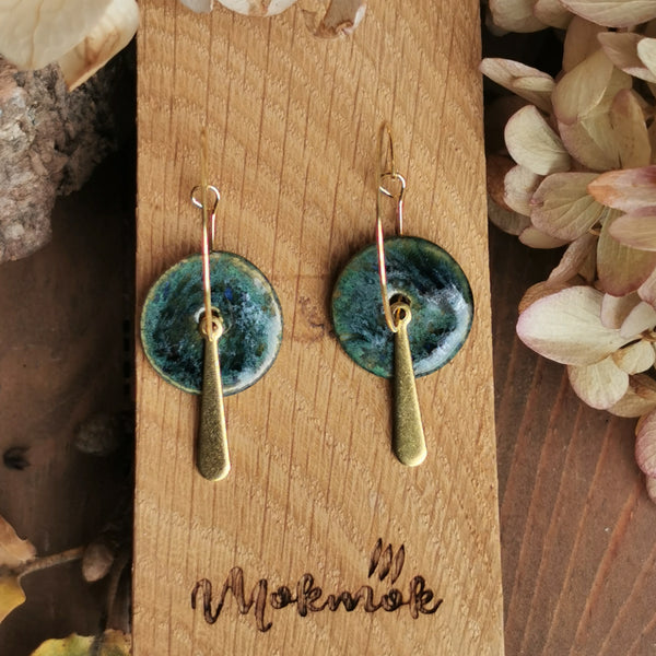 Boucles d'oreilles Echeveria