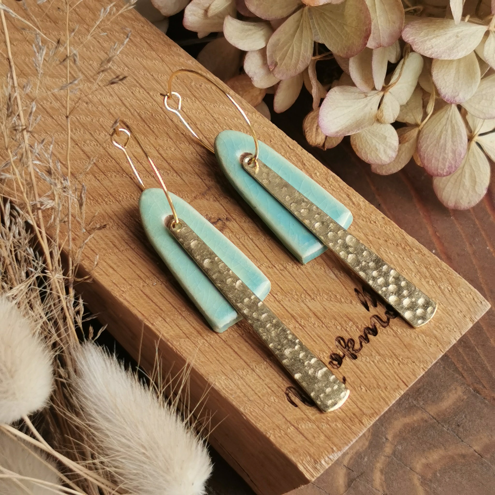 Boucles d'oreilles Sedum