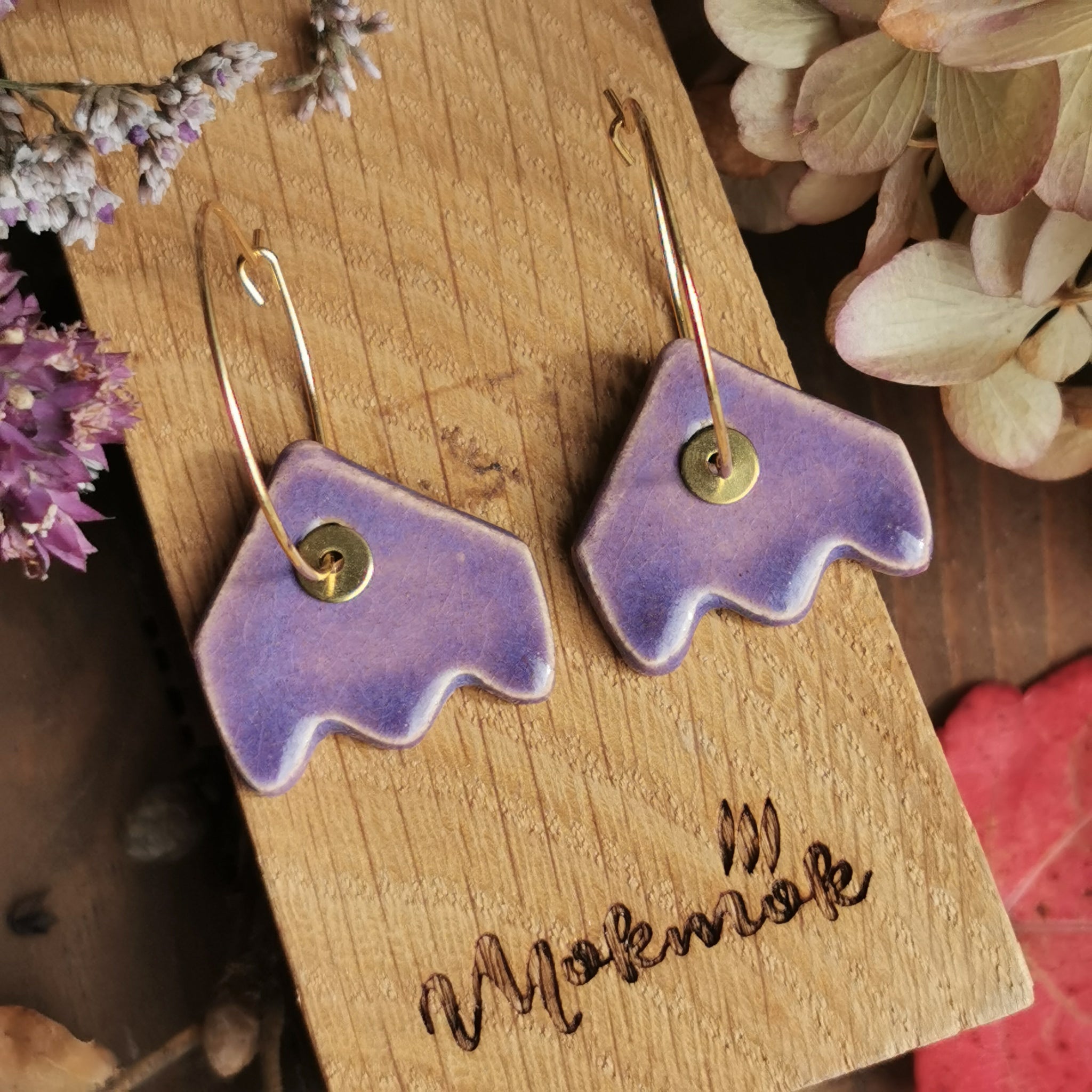 Boucles d'oreilles Lupin