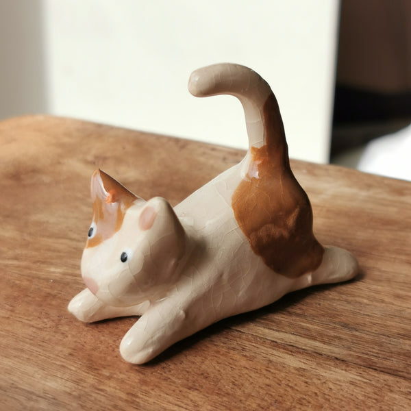 Chat Moki figurine porte bonheur
