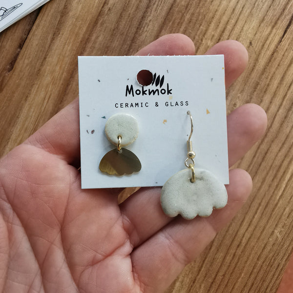 Boucles d'oreilles dépareillés