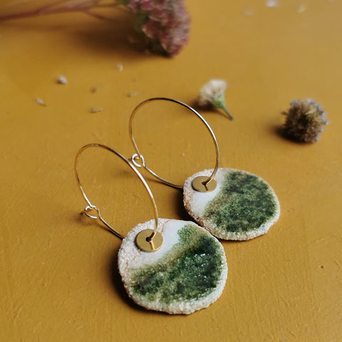 Boucles d'oreilles lagunes